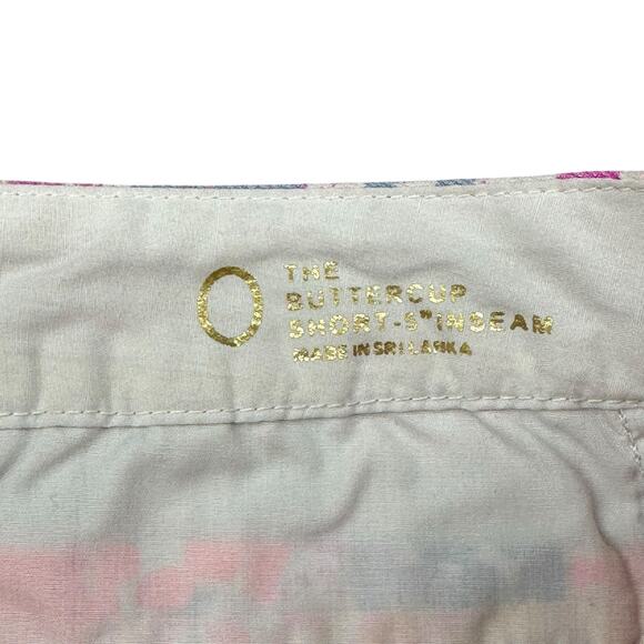 Lilly Pulitzer Shorts Womens 0 Buttercup Paradise Pink Bohemian Beach Scallop - Picture 5 of 7